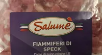 Salume fiammiferi di speck