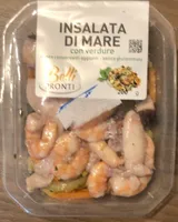 Insalata di mare con verdure