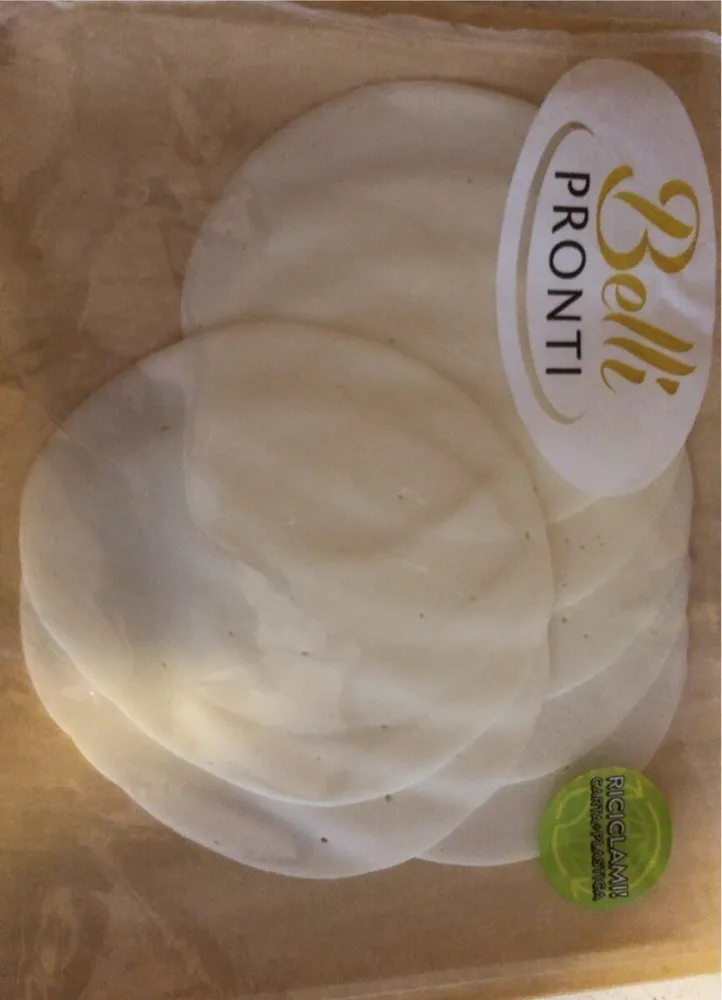Scamorza bianca a fette