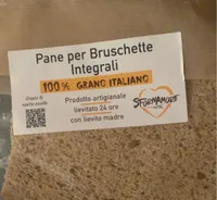 Pane per bruschette integrali