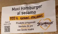 Maxi hamburgher al sesamo