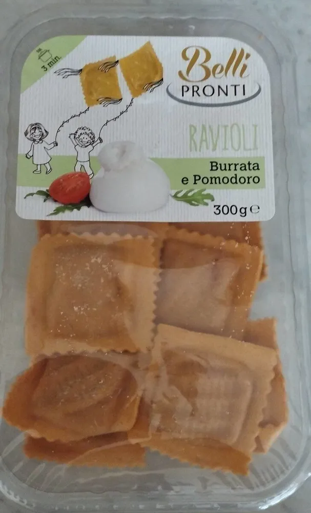 Ravioli Burrata e Pomodoro