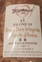 Filone di grano duro integrale e fiocchi d'avena