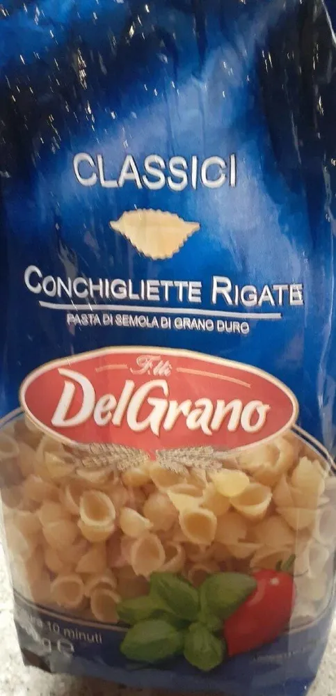 Conchigliette rigate