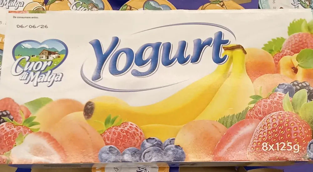 Cuor di malga yogurt alla frutta 125gx8