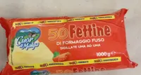 fettine di formaggio fuso