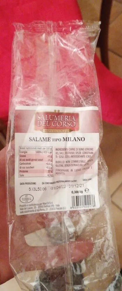 Salame tipo Milano