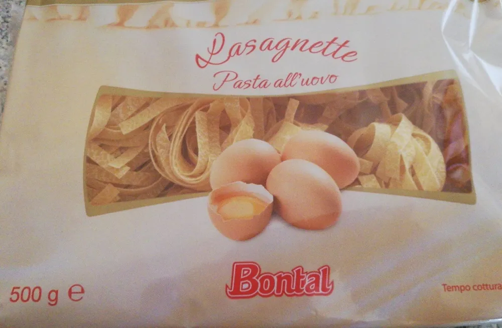 Lasagnette, pasta all'uovo