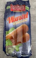 Wurstel di puro suino