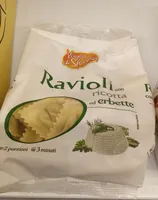Ravioli con ricotta ed erbette