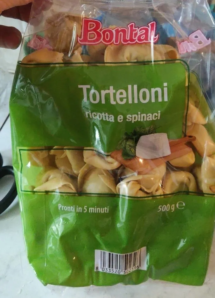 Tortelloni ricotta e spinaci