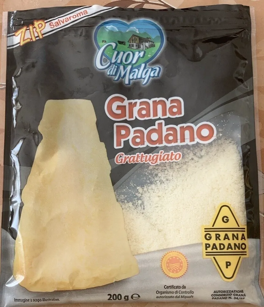 grana padano grattugiato