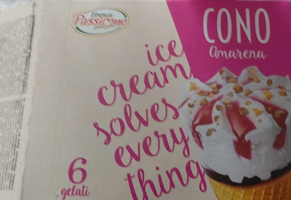 Cono amarena