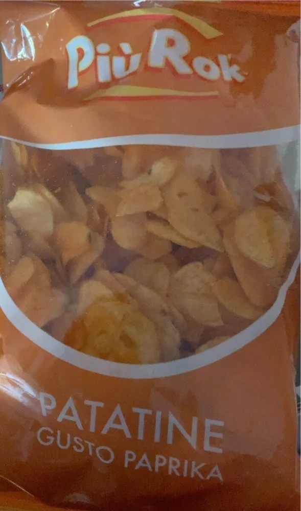 Patatine gusto paprika