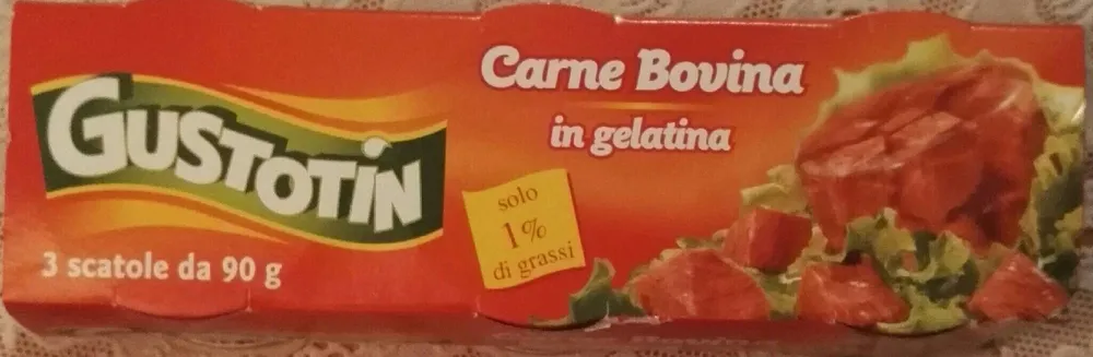 Gustotin - carne bovina in gelatina