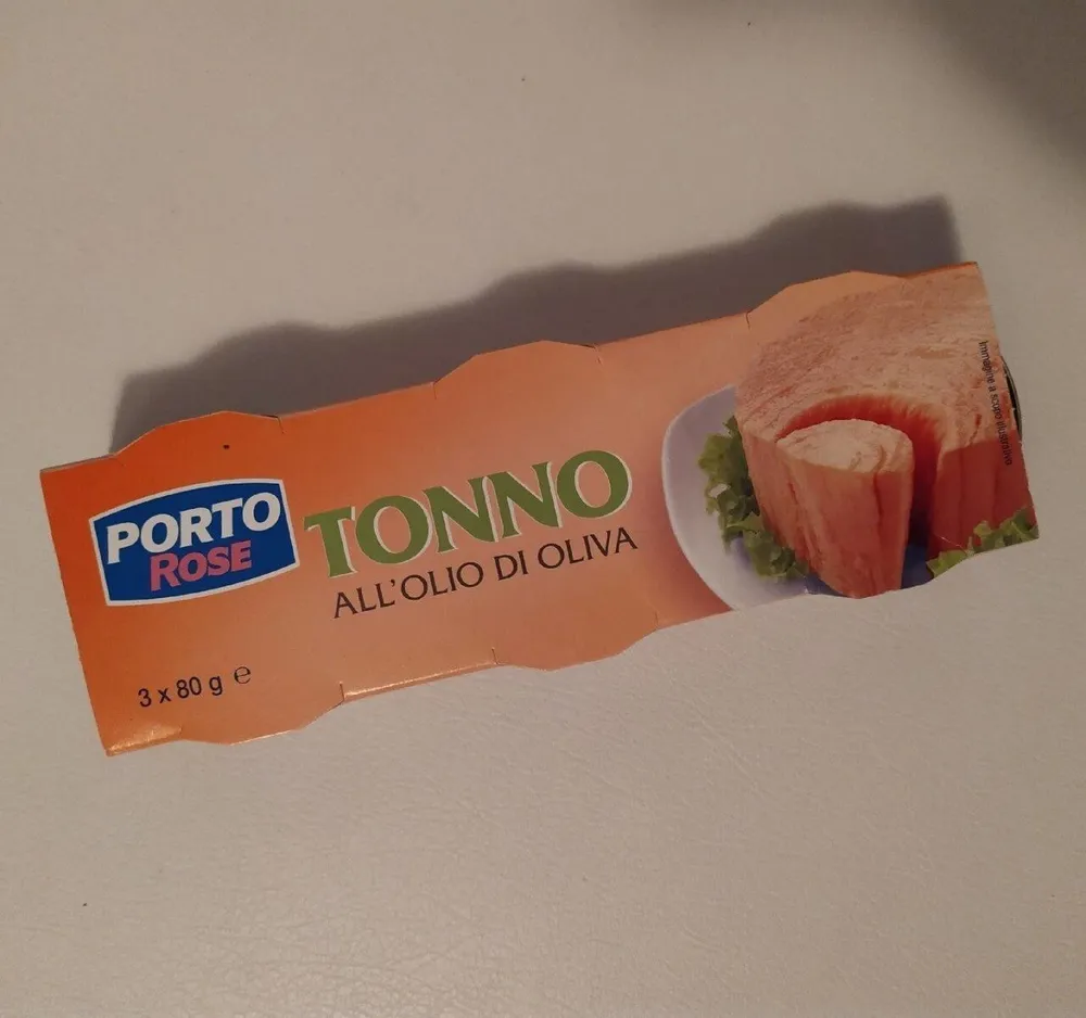 Tonno all'olio di oliva