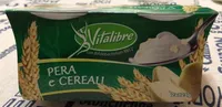 Yogurt pera e cereali