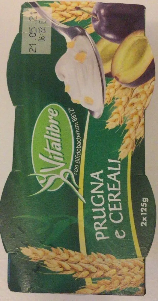 Yogurt Prugna e cereali