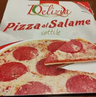 Pizza al salame sottile