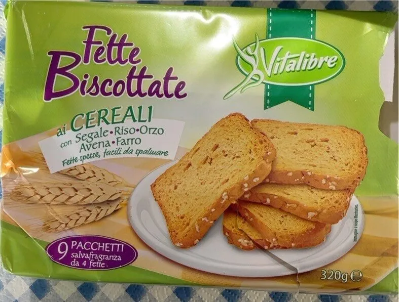 Fette biscottate ai cereali