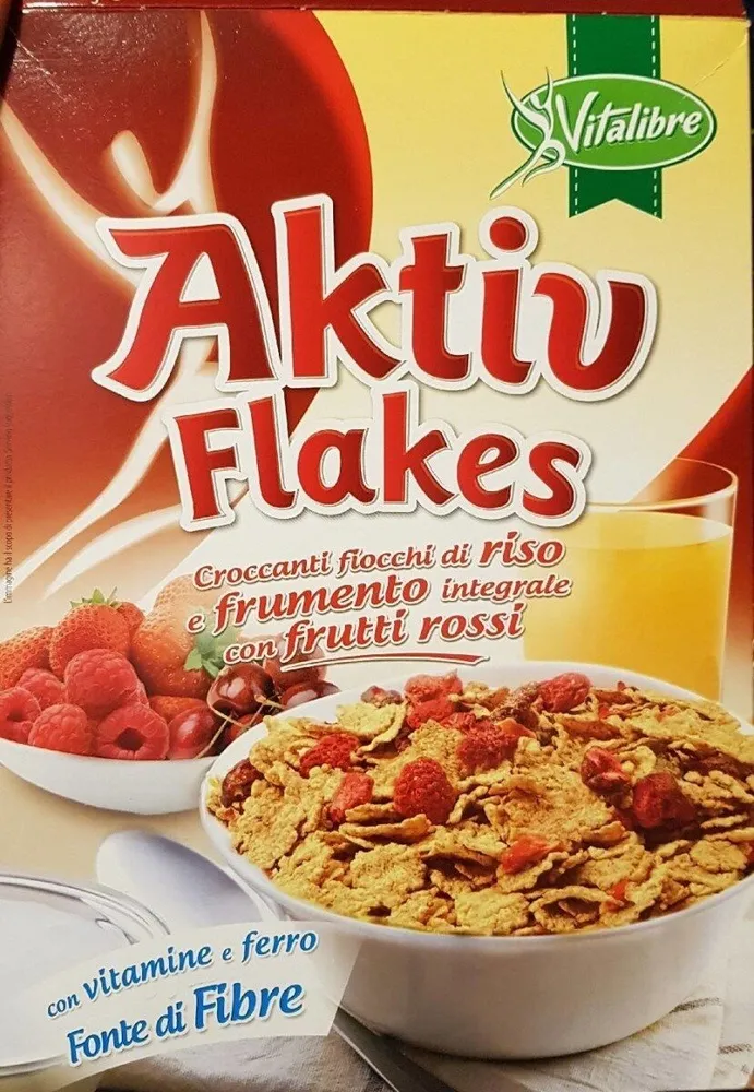 Aktiv Flakes con frutti rossi