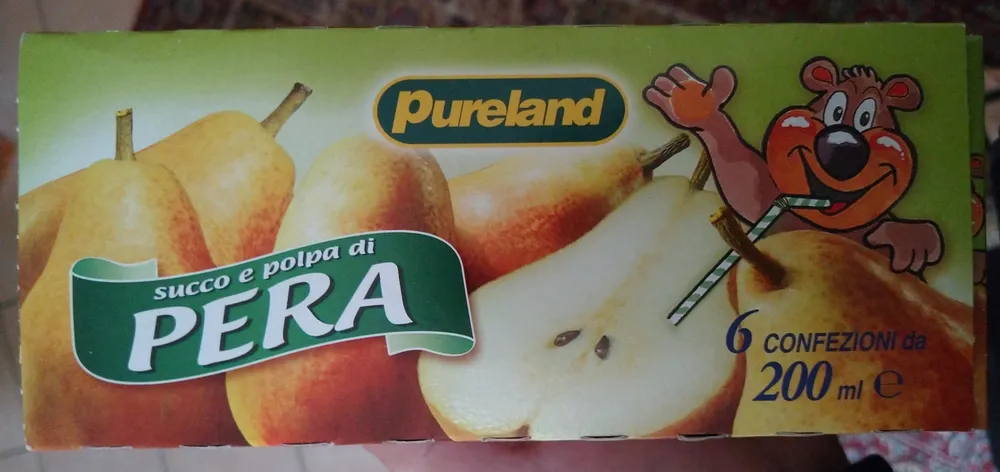 succo e polpa di pera