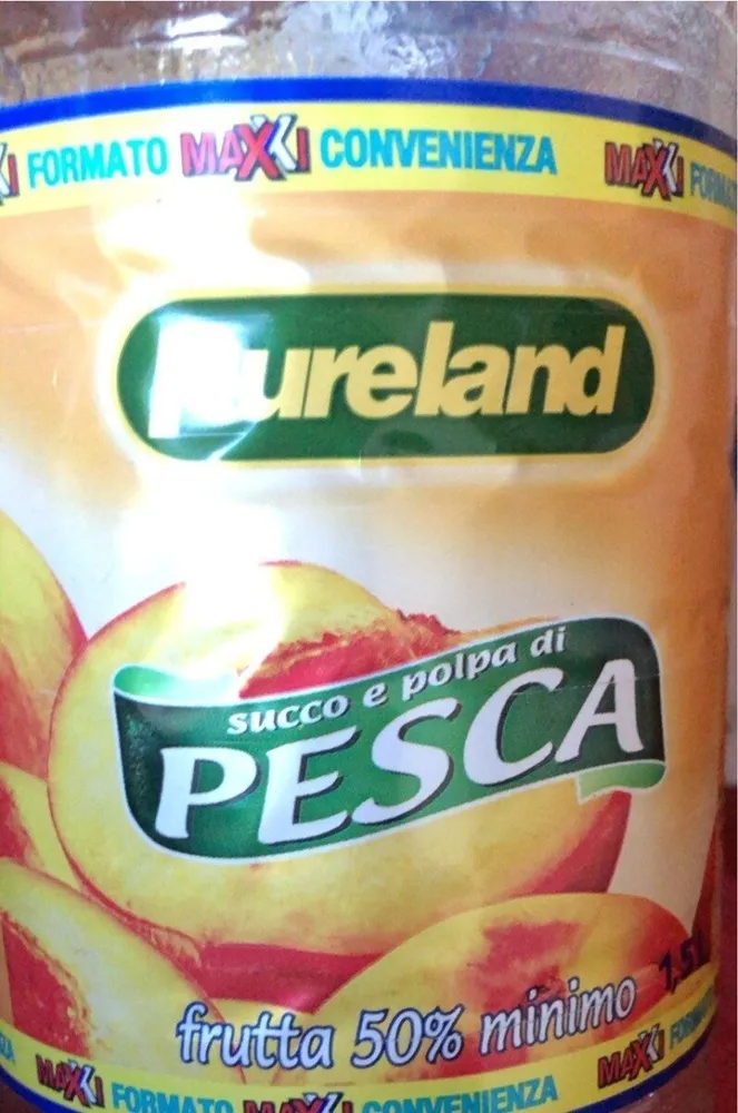 succo e polpa di pesca