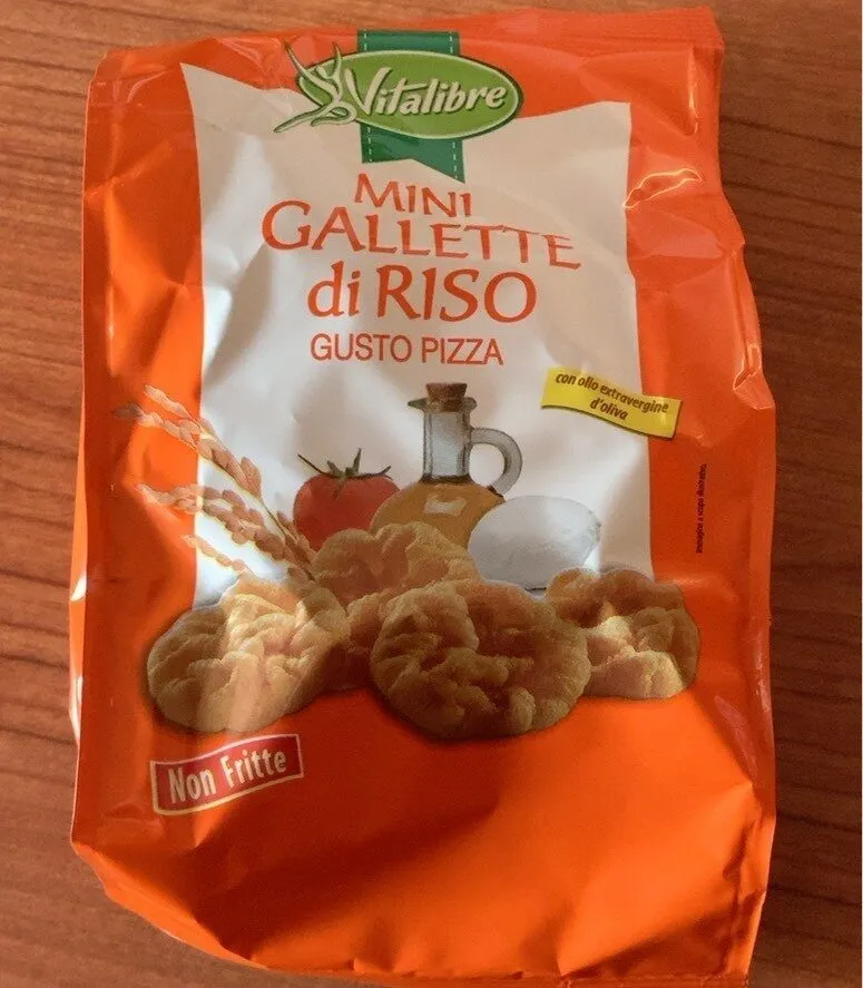 mini gallette di riso gusto pizza