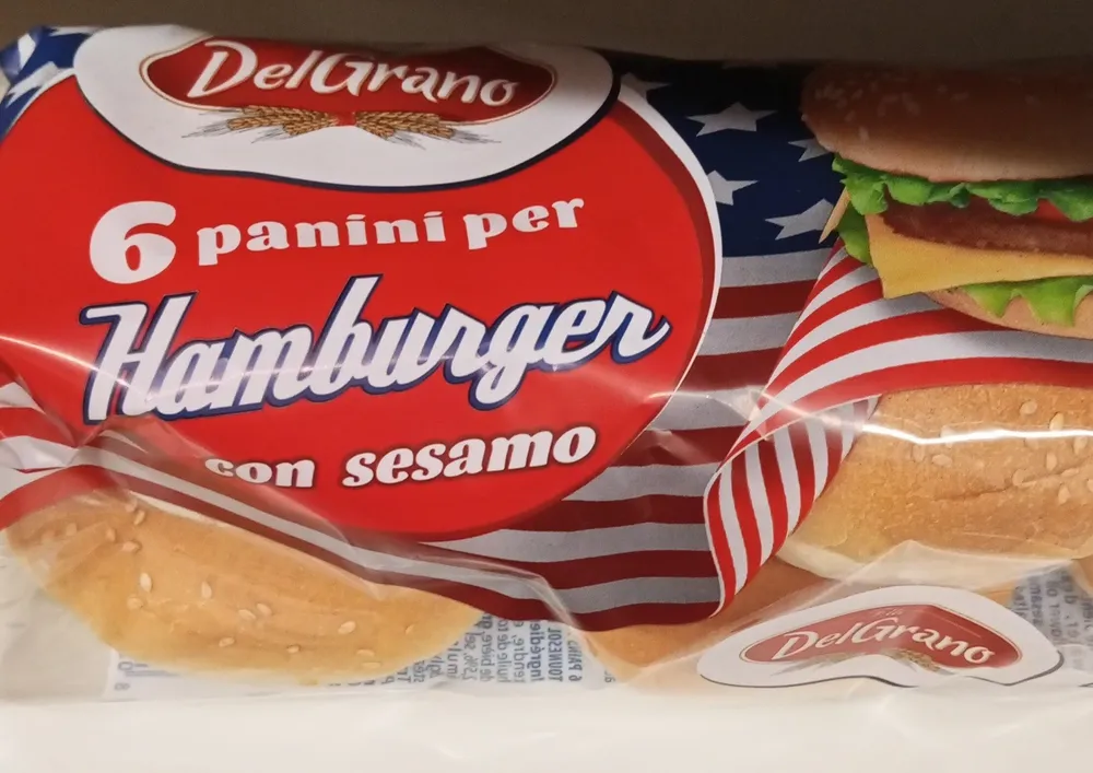 Panini per hamburger 6 pz