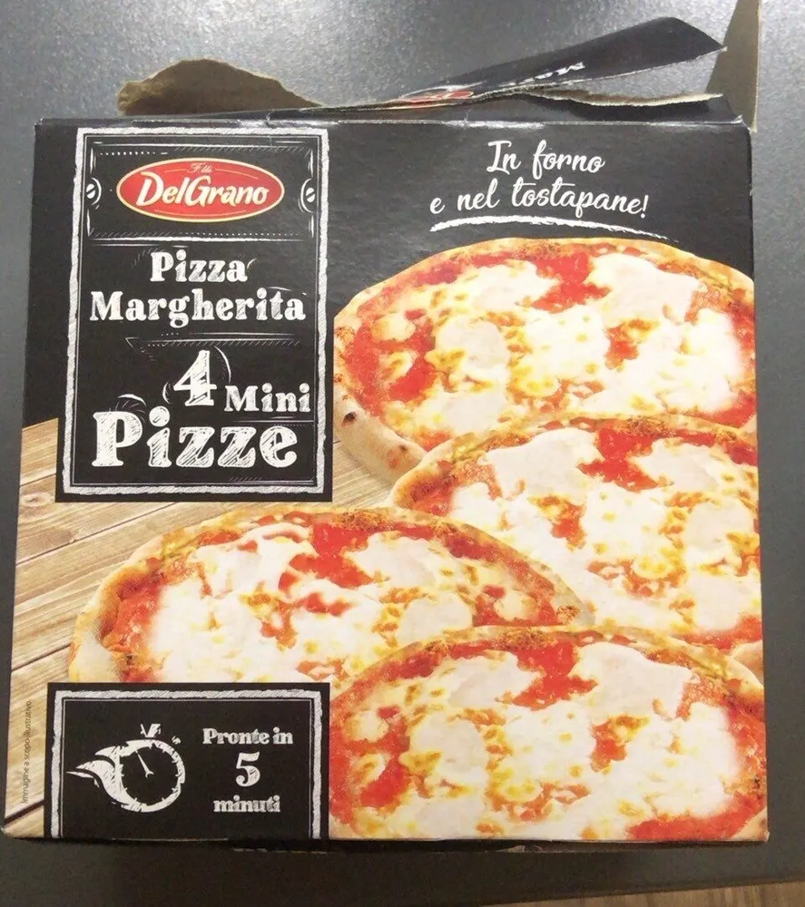 Pizza Margherita 4 mini pizzette