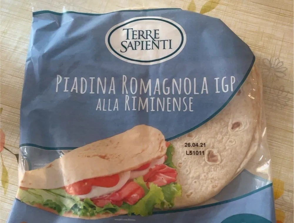 Piadina romagnola IGP alla riminese
