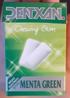 Chewing gum menta green
