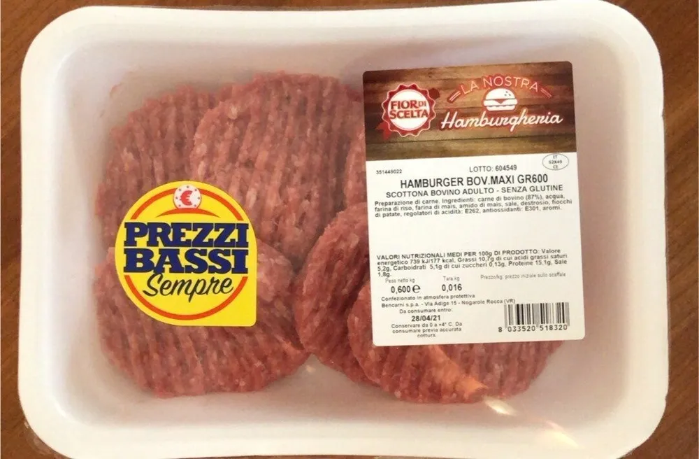 Hamburger Bovino
