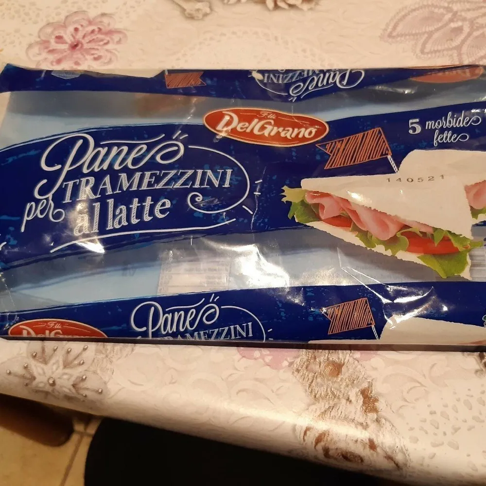 Pane per tramezzini al latte