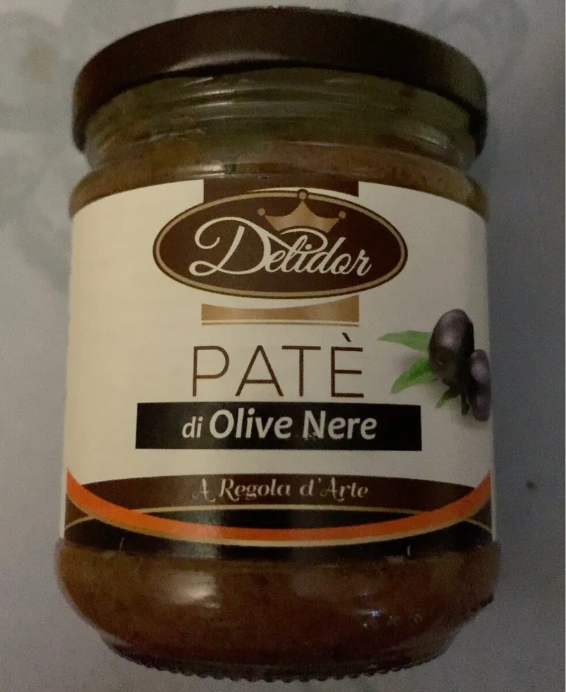 Patè di olive nere