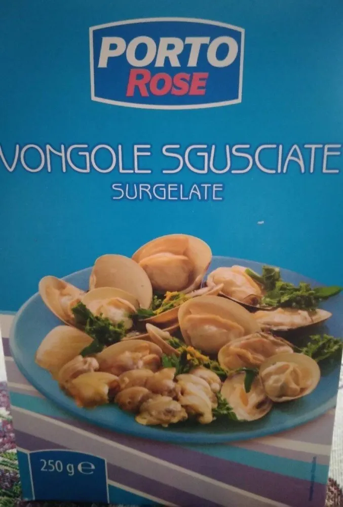 Vongole Sgusciate Surgelate
