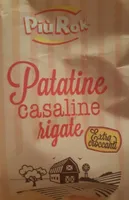 Patatine casaline rigate