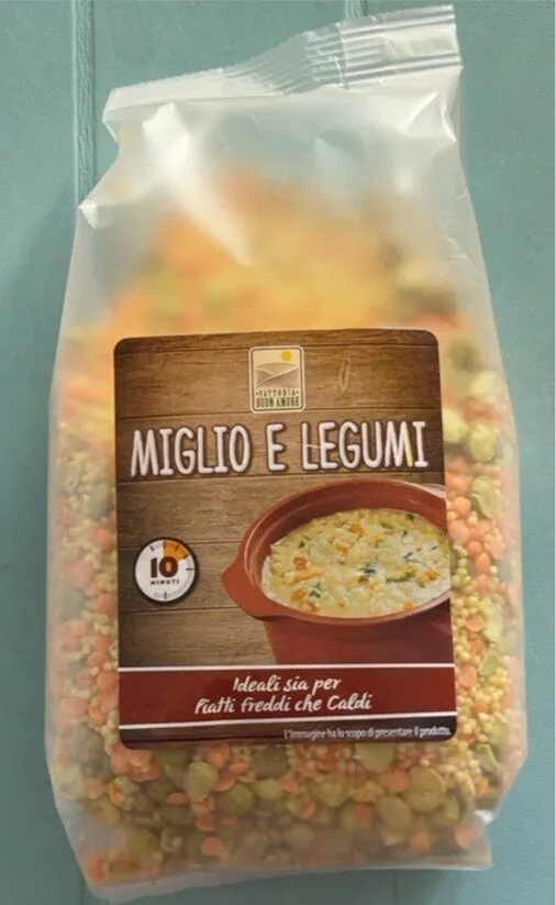 Miglio e legumi