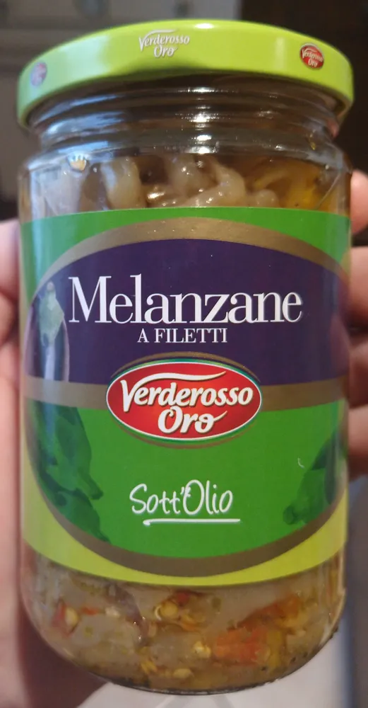 Melanzane a filetti sott’olio