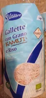 Gallette con grano kamut e riso