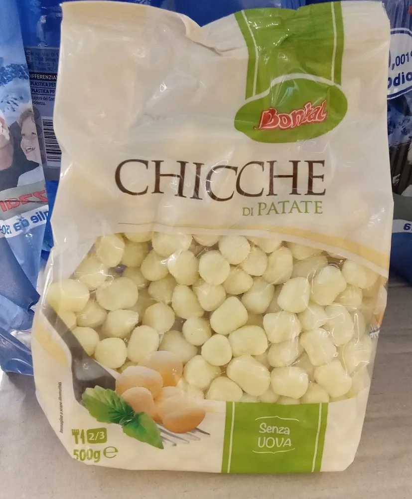 Chicche di patate 500gr Bontal
