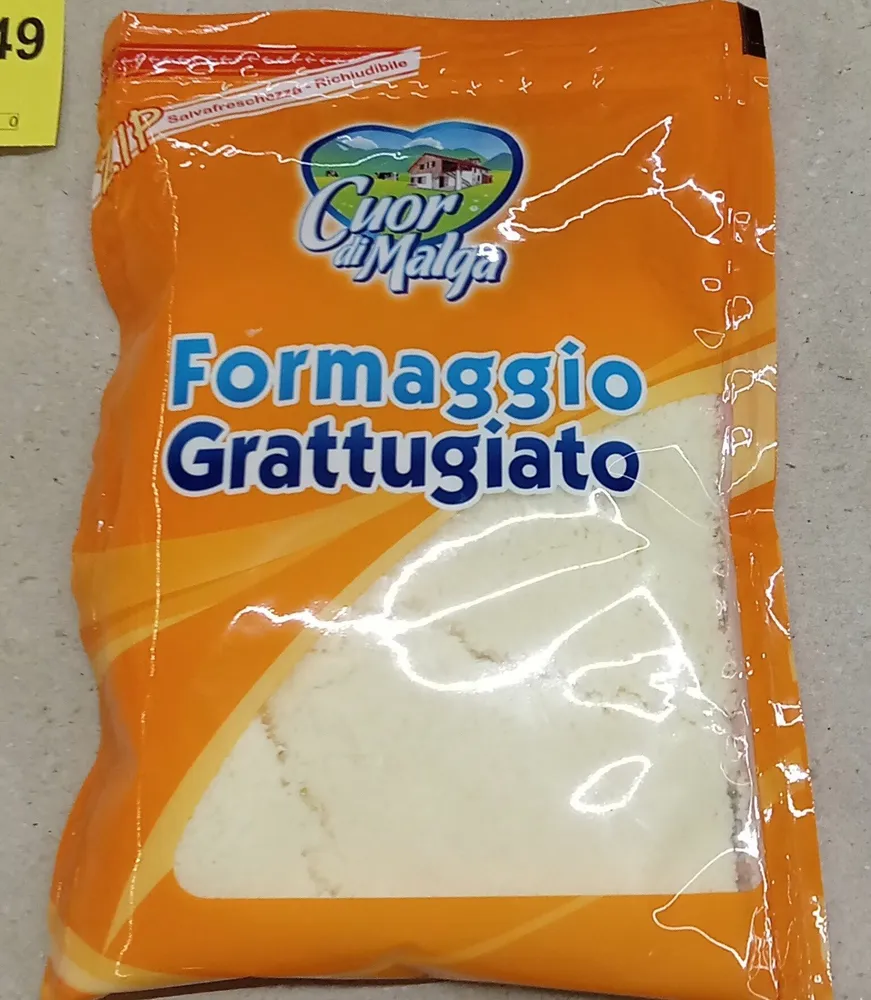Formaggio grattuggiato