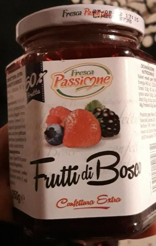 Marmellata frutti di bosco