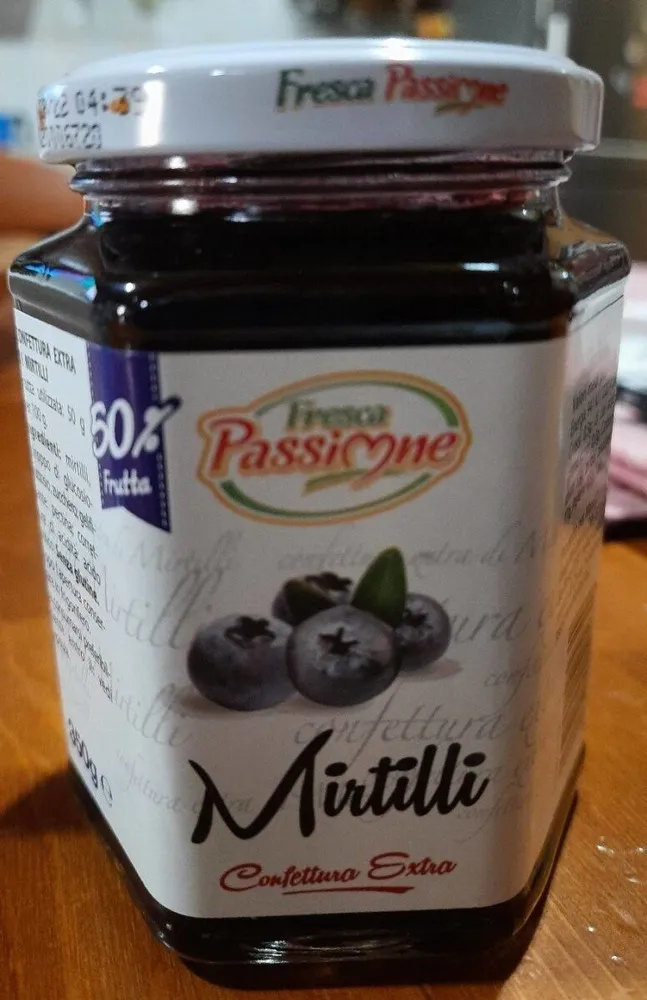 Mirtilli confettura extra