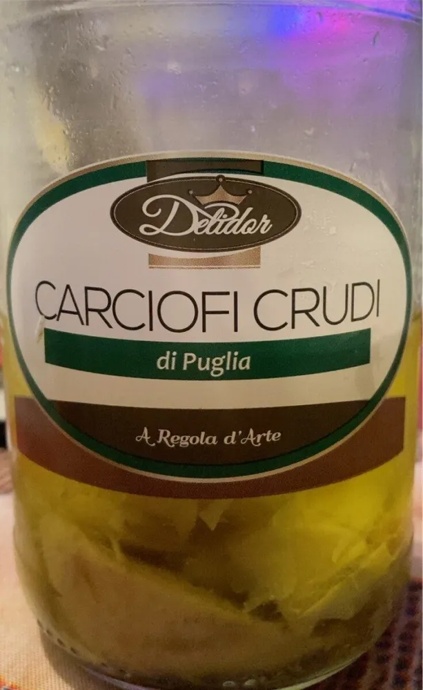 Carciofi crudi