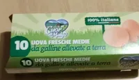 Uova fresche medie