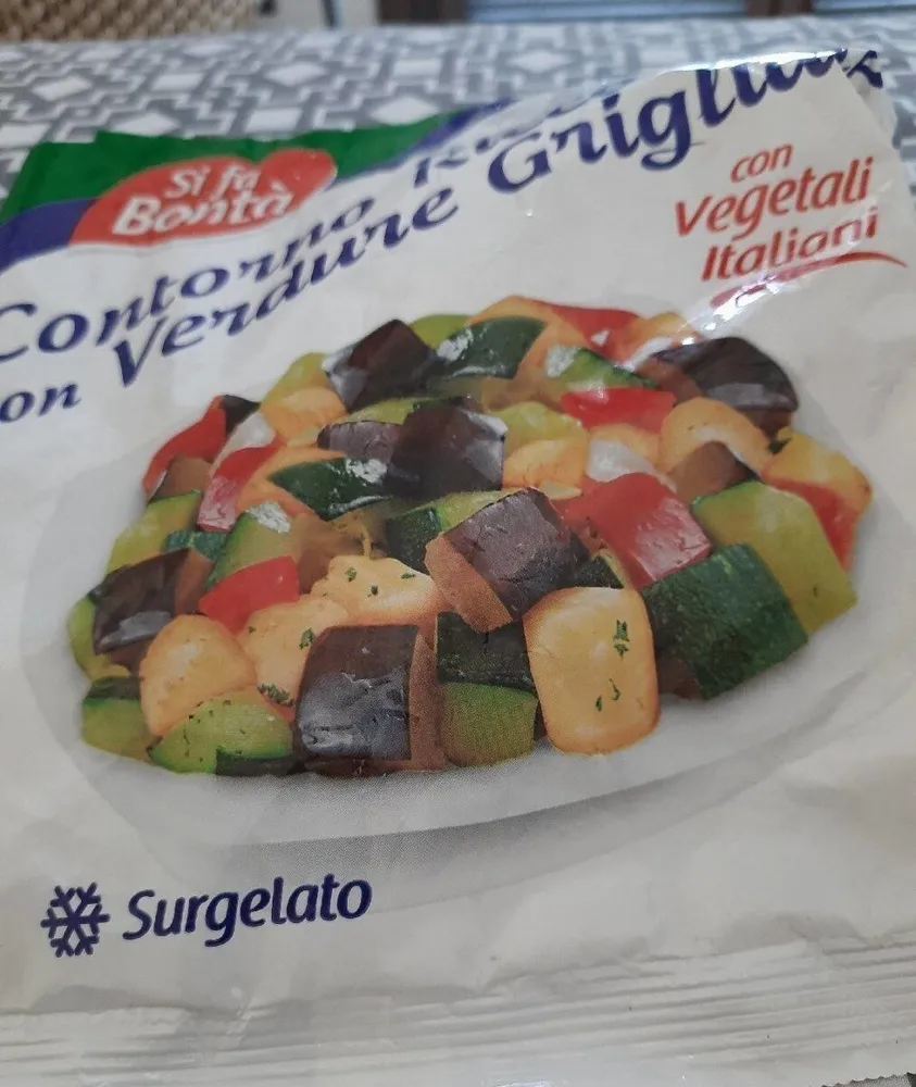 Contorno ricco con verdure grigliate