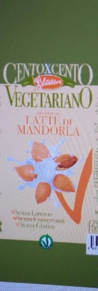 Bevanda al latte di mandorla