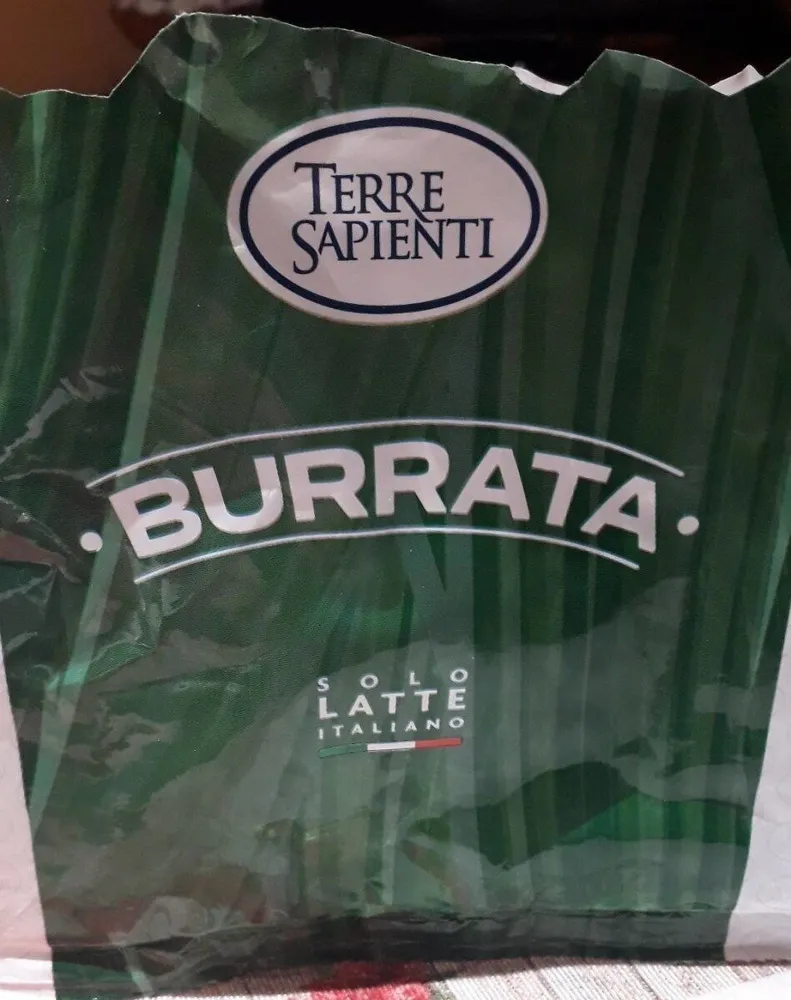 Burrata in foglia