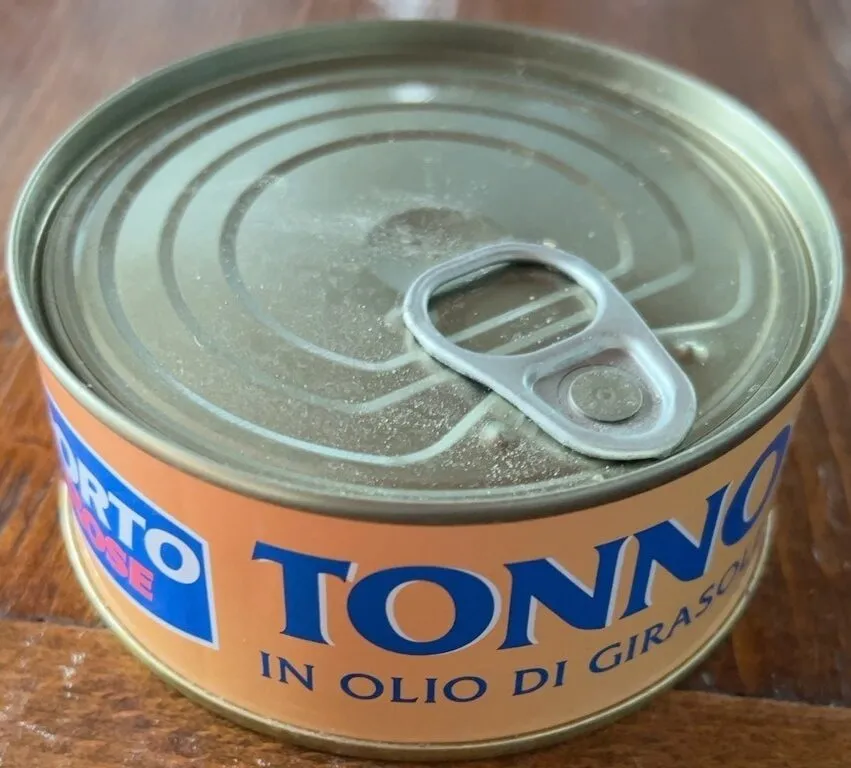 tonno in olio di girasole